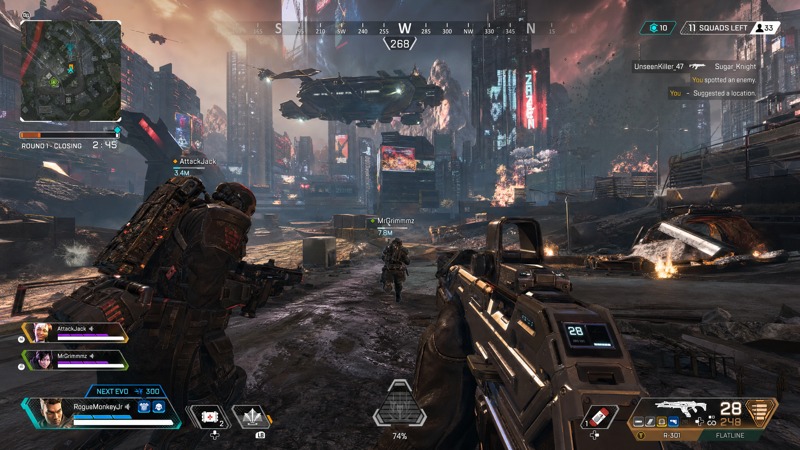 Iron Surge battle royale screenshot